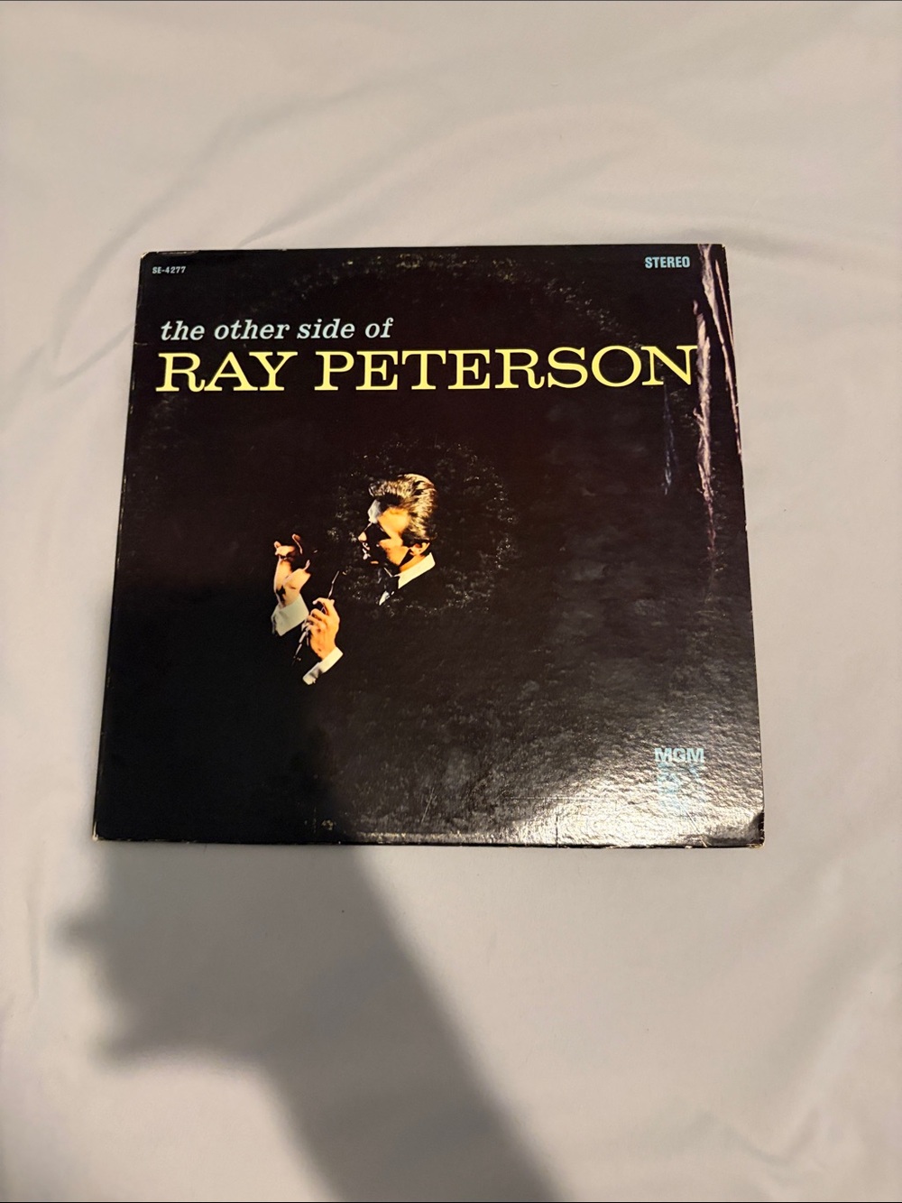 Ray Peterson Vinyl LP - The Other Side of Ray Peterson (Black, Yellow Text)